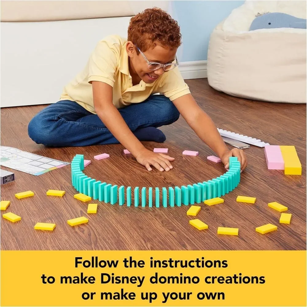 Spin Master Disney 100th Anniversary H5 Domino Creations 200pc Set - Lily Hevesh